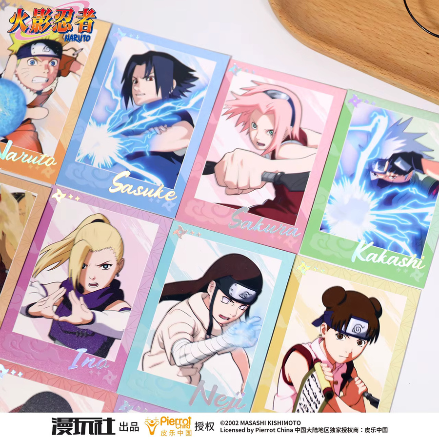 XINGHEDONGMAN Naruto Battle Series Fotopapier, 10-teiliges Set, bunt - Bild 2