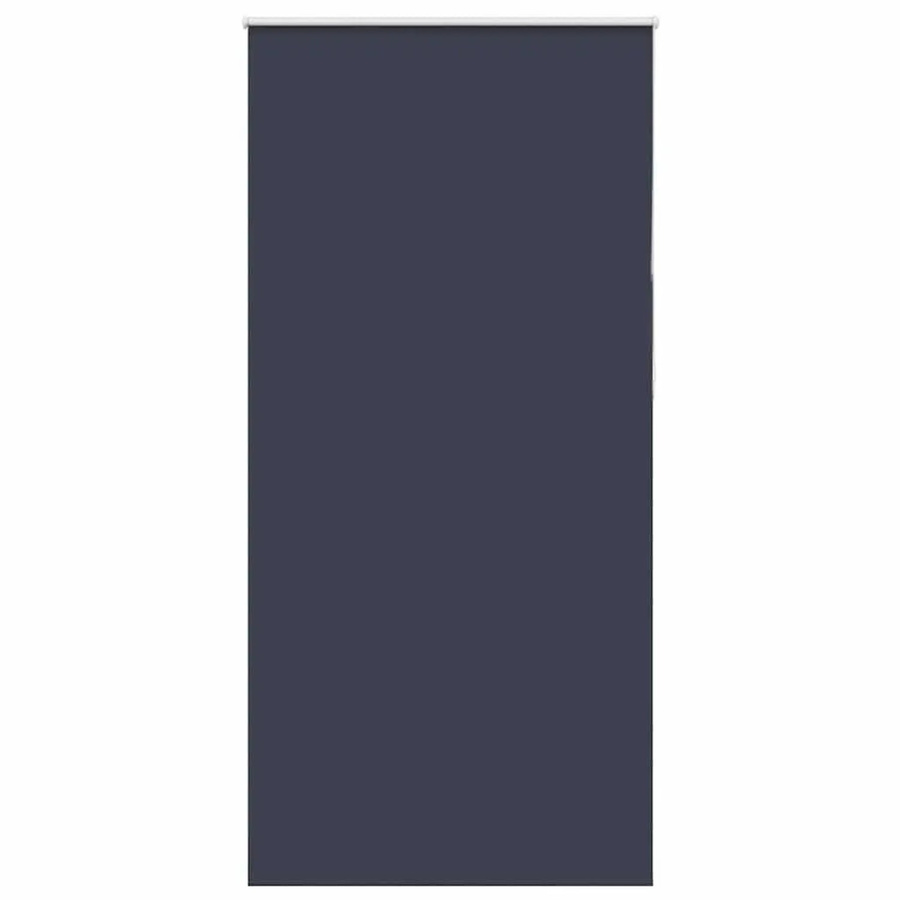 vidaXL Verdunkelungsrollo aus Polyester in Marineblau, B: 100 cm, H: 210 cm - Bild 2