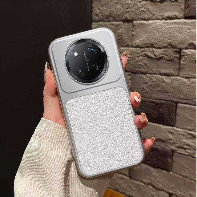 Premium PU Lammleder Handyhülle für Huawei Honor X9c Magic7 Lite X60 Pro in Silber, Weiß oder Schwarz - Bild 1