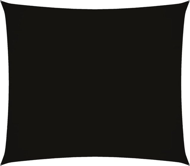 vidaXL Sonnensegel aus PU-beschichtetem Oxford-Gewebe, rechteckig, Schwarz, B x T: 250 x 300 cm - Bild 1