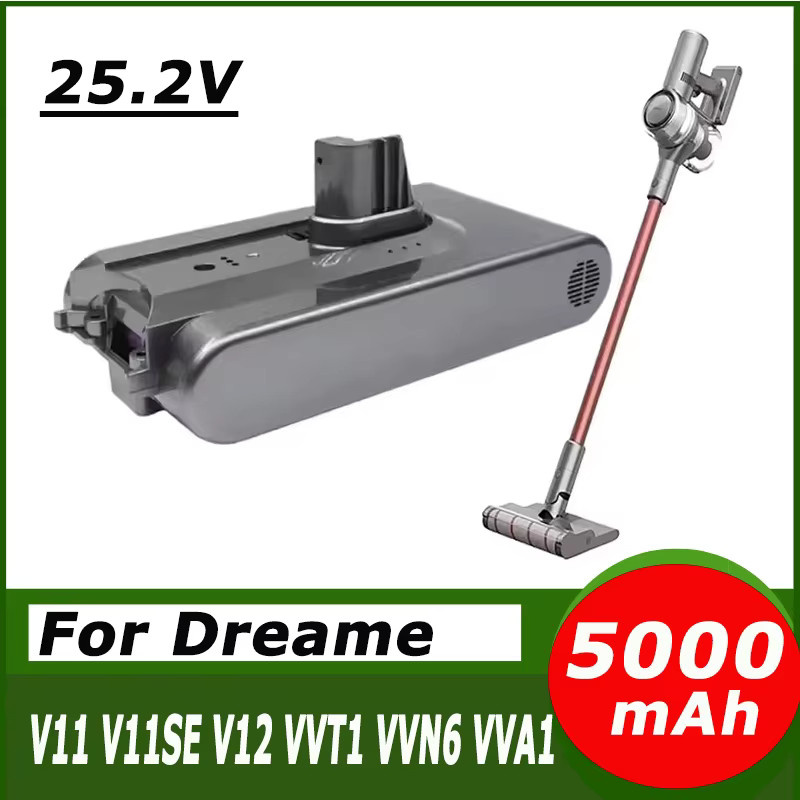 Xiaomi Ersatzakku für Dreame V11 V11SE V12 kabellose Staubsauger mit 5000 mAh - Bild 4