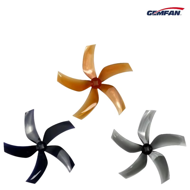 ZHOUCHEN Qianfeng D90 Blade 3,5 Zoll 5-Blatt FPV Propeller, Grau, Kunststoff - Bild 1