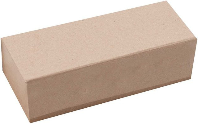 Rico Design Ordnerbox aus Pappe in Natur Beige B: 11 cm, T: 15,3 cm, H: 3,3 cm - Bild 1
