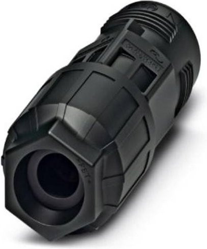 Phoenix Contact 1414739 Leitungsverbinder Schraubverriegelung Schwarz mit 5 Polen - Bild 1