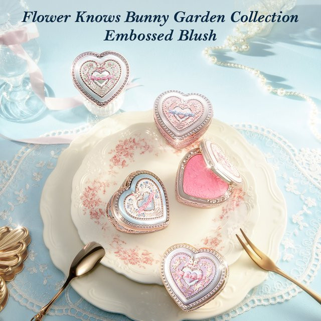 Flower Knows Bunny Garden Collection Rouge-Palette, Matt, Puder - Bild 1