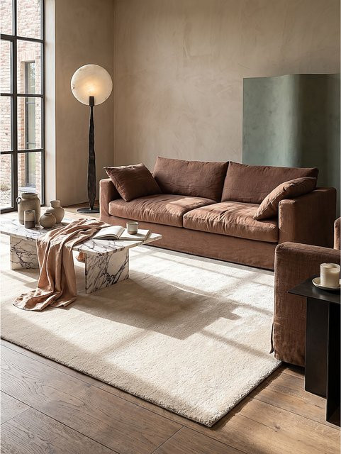 Antirutsch Teppich Kadima Design von ALDAN in Beige, B: 120 cm, L: 160 cm - Bild 1