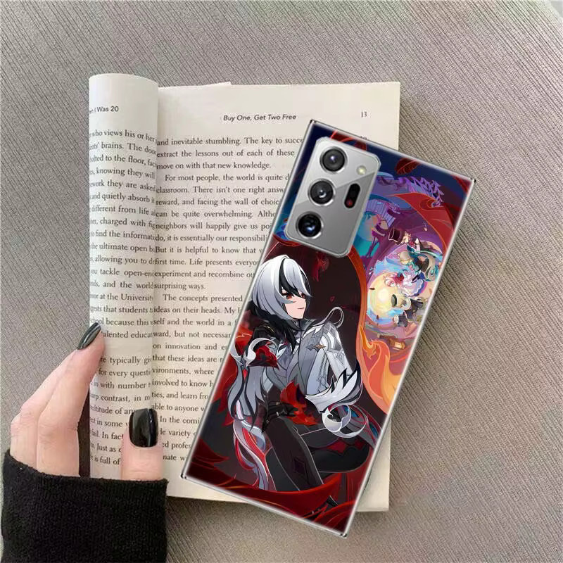 Arlecchino Genshin Impact Handyhülle für Samsung Galaxy A-Serie in Multicolour - Bild 2