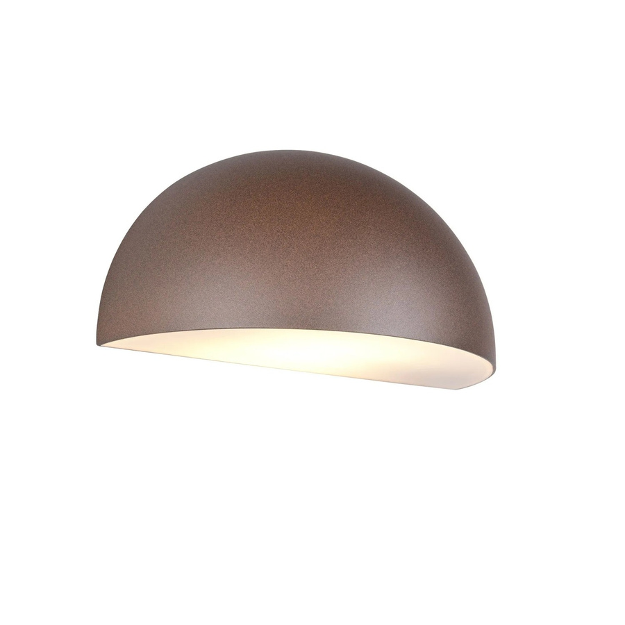 Trio LED-Wandleuchte Maas in Rostoptik aus Aluminium, B/T/H: 27 x 15,5 x 14 cm - Bild 2