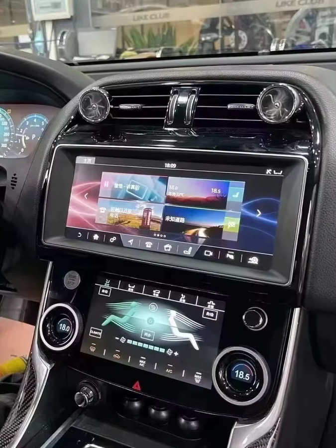 YANFU Android 15 Autoradio mit 10,25 Zoll Display für Jaguar XE XEL F-PACE 2016-2020 inklusive GPS, CarPlay und Multimedia-Videoplayer in Schwarz - Bild 7