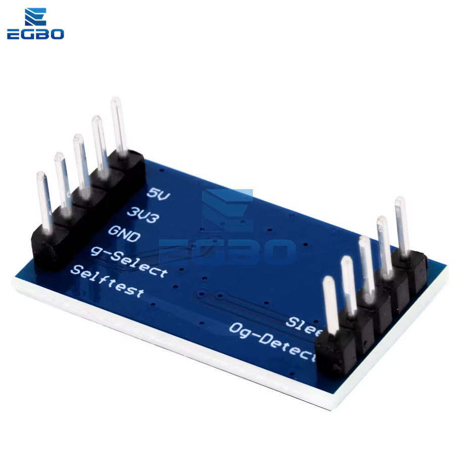 EGBO Beschleunigungsmesser-Sensor-Geschwindigkeitsmodul MMA7361/MMA7260 in Blau, kompatibel für Arduino, 3,3 V/5 V - Bild 4