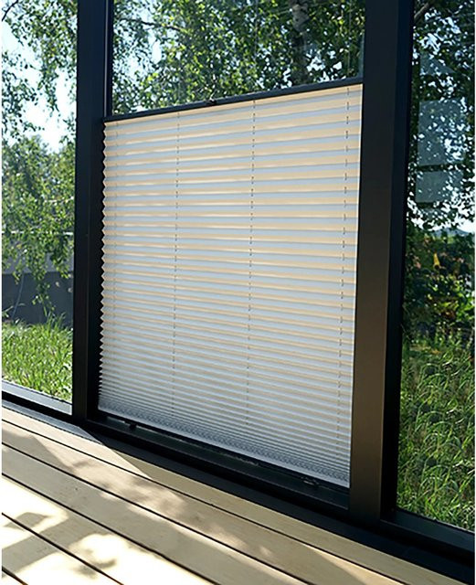 SunElements Beschattungsrollo für SunGarden zur Deckenmontage, 2 Stück, grau, B: 95 cm, H: 199 cm - Bild 1