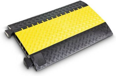 Adam Hall DEFENDER Kabelbrücke 85301 aus TPU in Schwarz und Gelb mit 4 Kanälen und 870 mm Länge - Bild 1