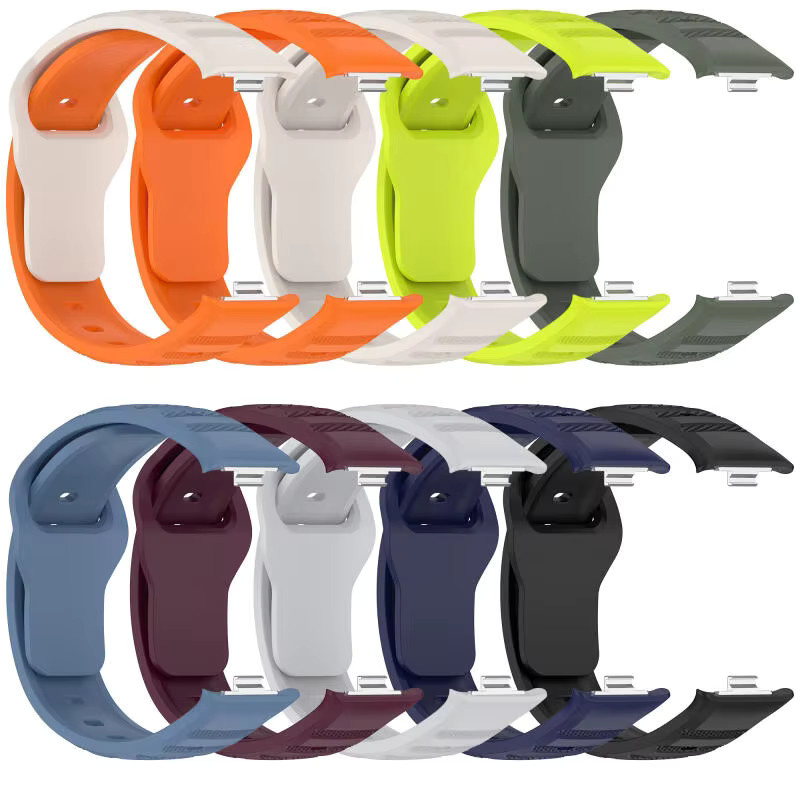 Xiaomi Uhrenarmband Silikon, orange, Unisex - Bild 3