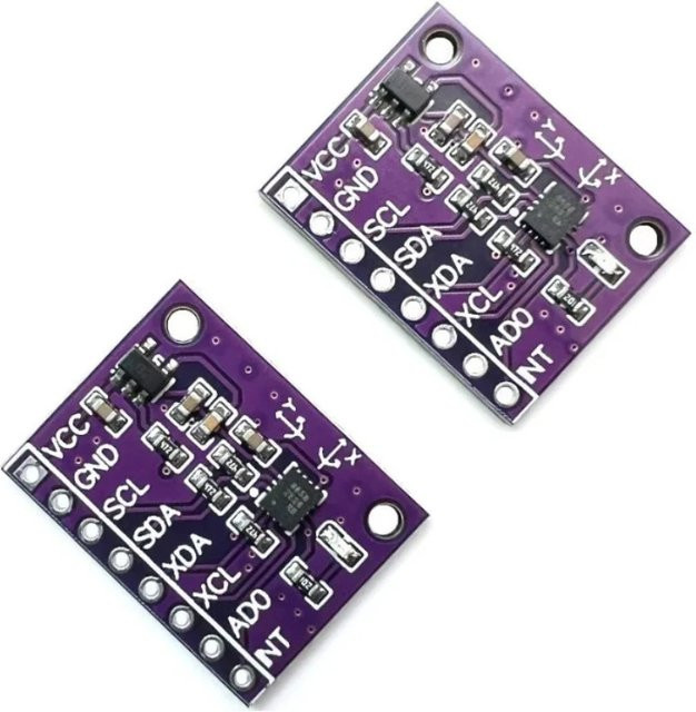 Qmi8658 Sensor Modul kompatibel mit BMI160 Sechs-Achsen-Gyroskop Evaluation Board 6DFO in Lila - Bild 1