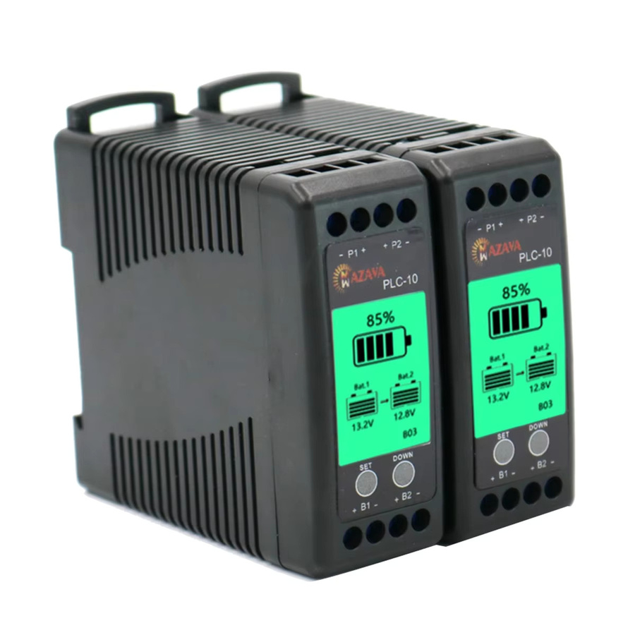 Mazava PLC-10 Akku-Equalizer Aktivgel AGM Bleisäure Li-Ion LiFePO4 Akku-Balancer in Schwarz - Bild 2
