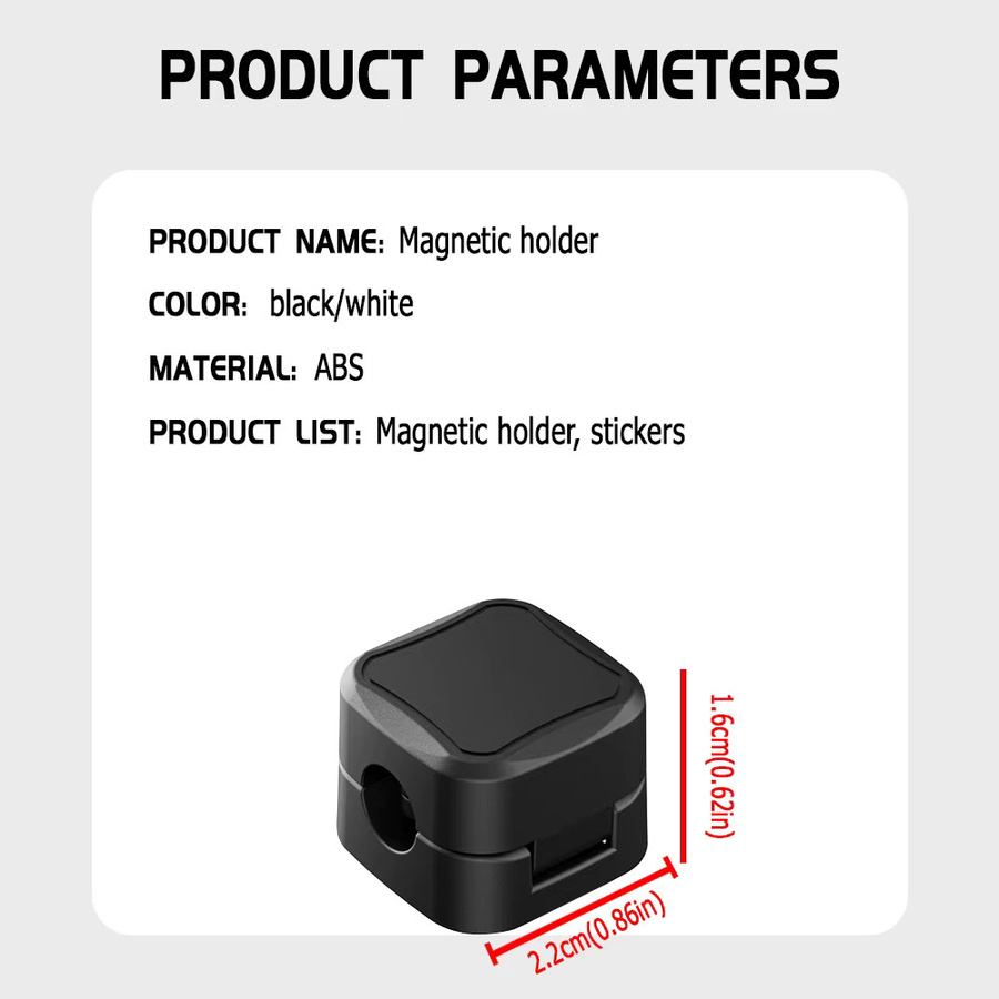 Magnetischer Kabelclip Kabelhalter in Schwarz für USB-C Ladekabel zur Kabelorganisation für Zuhause und Büro - Bild 5