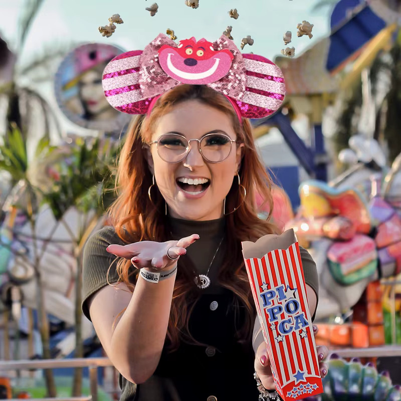 Disney Stirnband, Maus Ohren, Mädchen, Prinzessin, Pailletten - Bild 2