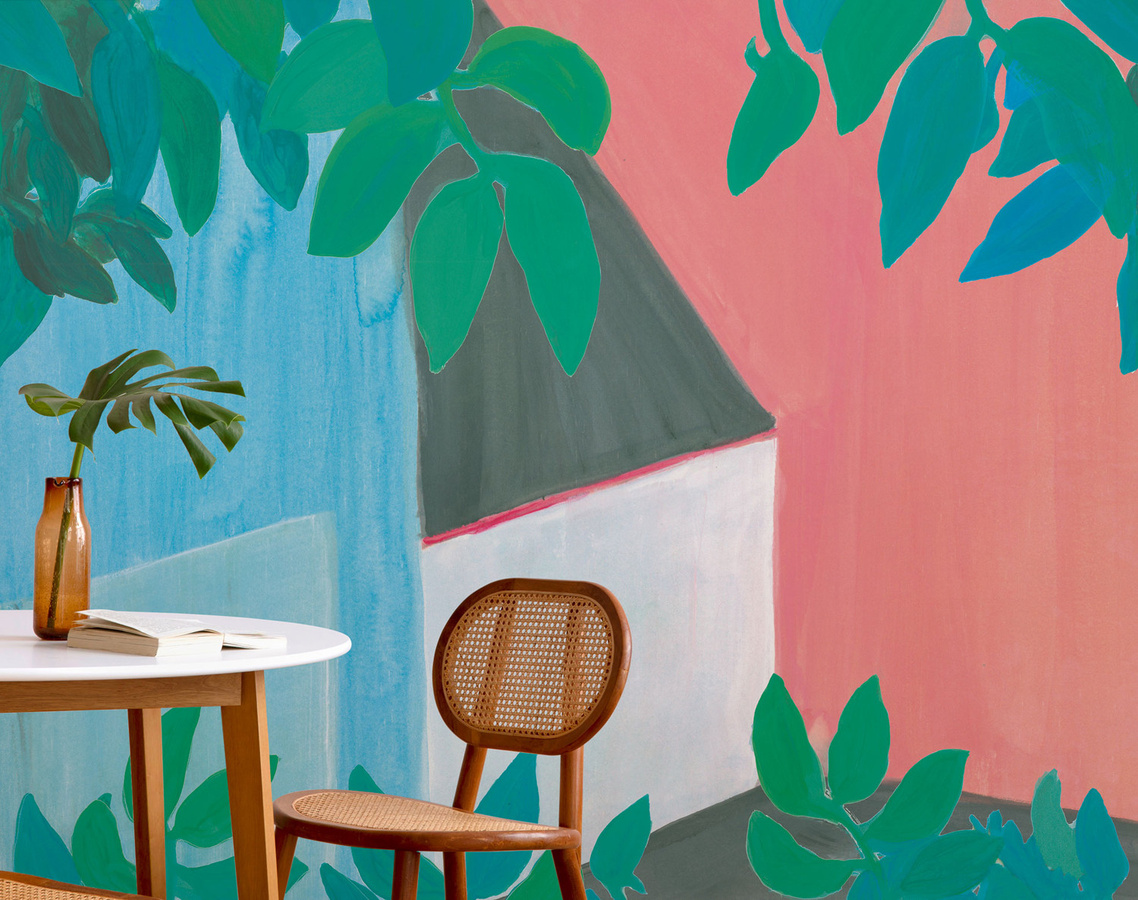 Tenue de Ville Mural Tango Rio Wandbild mit floralem Design in Multicolour - Bild 1
