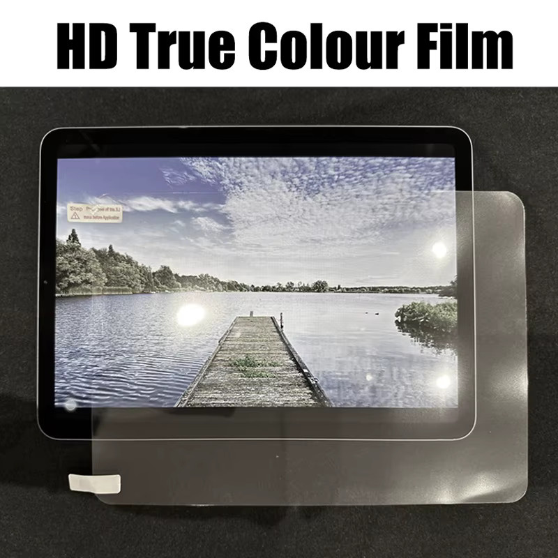 3-teiliges Haustier-Displayschutz Set für Apple iPad in Transparent, kompatibel mit iPad 11, A16, 10. Generation, 9., 8., 7., 6., 5. Generation sowie Mini 7, A17 Pro und Mini 6, Schutzfolie ohne Glas - Bild 2