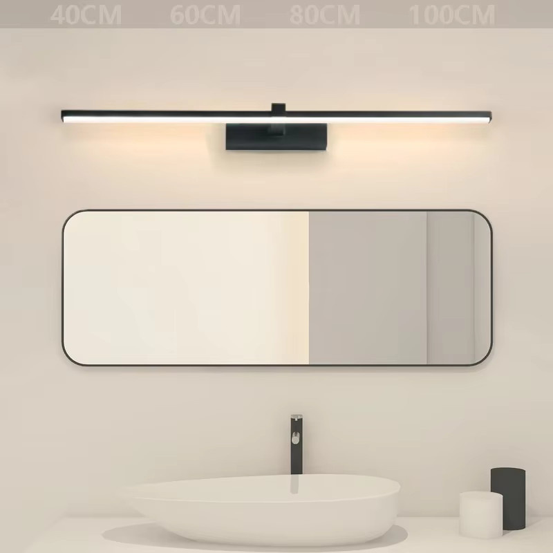 Moderne LED Wandleuchte DARHYN in Schwarz oder Weiß für Badezimmer, Schlafzimmer und Küche - Bild 3
