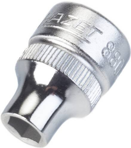 Hazet Doppel-6-Kant-Steckschlüssel-Einsatz 880A 1/4 Zoll Vierkant hohl 10 mm in Silber - Bild 1