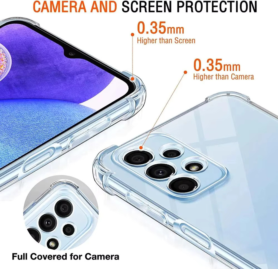 Transparente Silikon Schutzhülle aus weichem TPU für Samsung Galaxy S24 FE 5G - Bild 4
