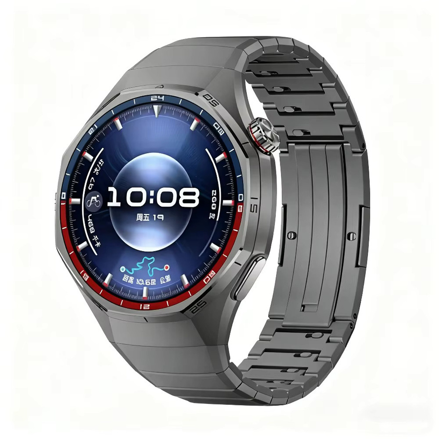 Uhrenarmband Titan, Silber, Huawei Watch GT6 Pro - Bild 5