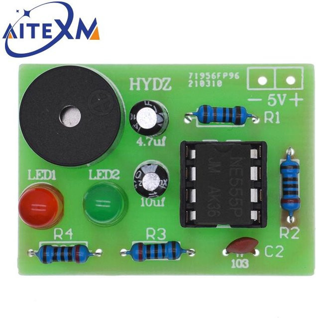AITEXM ROBOT NE555P Multivibrator DIY Lernkit für Arduino und Studenten - Bild 1