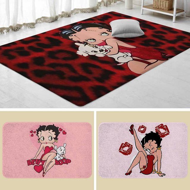 B-Betty Cute B-Boop's Saugfähige Bodenmatte für Badezimmer, Küche und Eingangsbereich - Bild 1