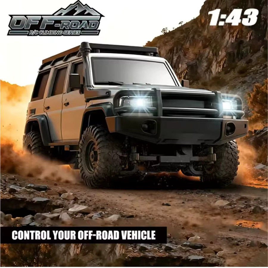 HB Toys RC Crawler Offroad-Pickup-Truck, 1:43, ferngesteuert, ab 14 Jahren - Bild 4
