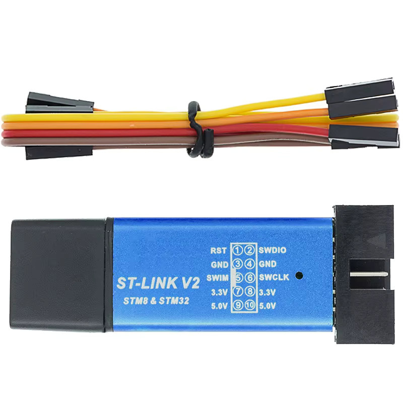 ST-Link V2 Mini Programmierer und Simulator für STM8 und STM32 mit Abdeckung - Bild 3