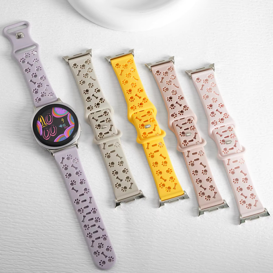 OAKCHARM Uhrenarmband Silikon, Damen, Samsung Galaxy Watch 8 - Bild 1