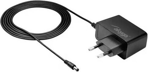 Akyga AK-PD-33 Netzteil 12V 1A 12W in Schwarz mit Barrel-Plug - Bild 1