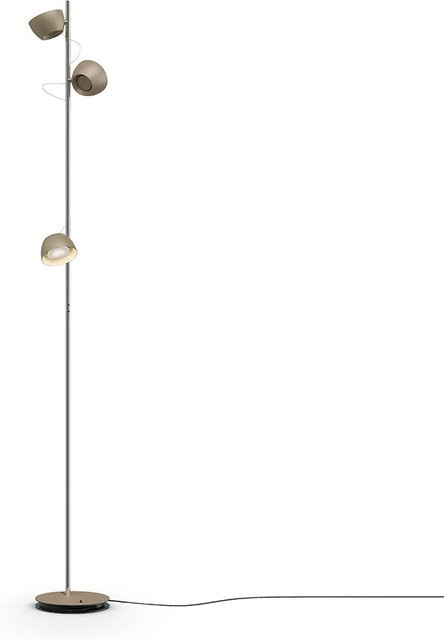 Baltensweiler Irio S DTW LED-Stehleuchte in Bronze mit dim2warm Technologie und Casambi Steuerung - Bild 1