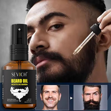 Sevich Bartwachstumsöl für Herren, 30 ml