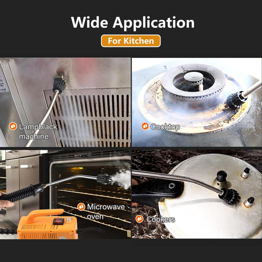 Artleeh Tragbarer Dampfreiniger mit 1700 W und Direct Injection Technologie - Bild 6