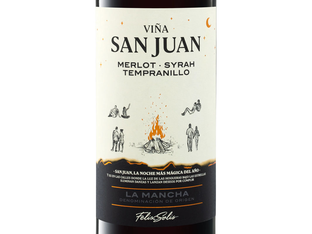 Felix Solis Viña San Juan Merlot Syrah Tempranillo La Mancha DO trocken Rotwein 2024 0,75 l - Bild 2