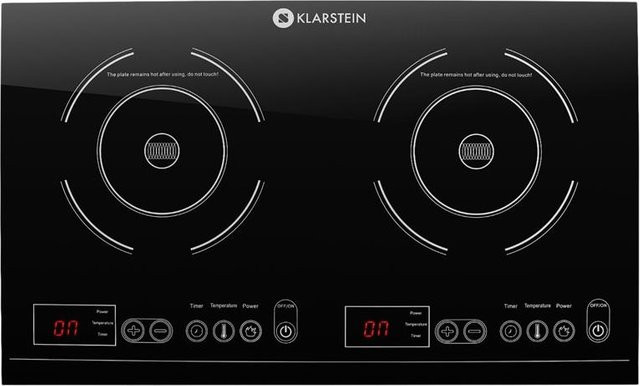 Klarstein VariCook XL Doppel-Induktions-Kochfeld in Schwarz mit Timer und Power Boost - Bild 1
