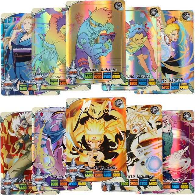 Bandai Naruto Sammelkarten, 50-teiliges Set - Bild 1