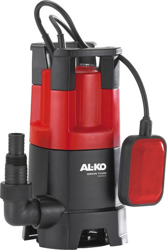 AL-KO Schmutzwasser-Tauchpumpe Drain in Rot, Schwarz und Bunt - Bild 2