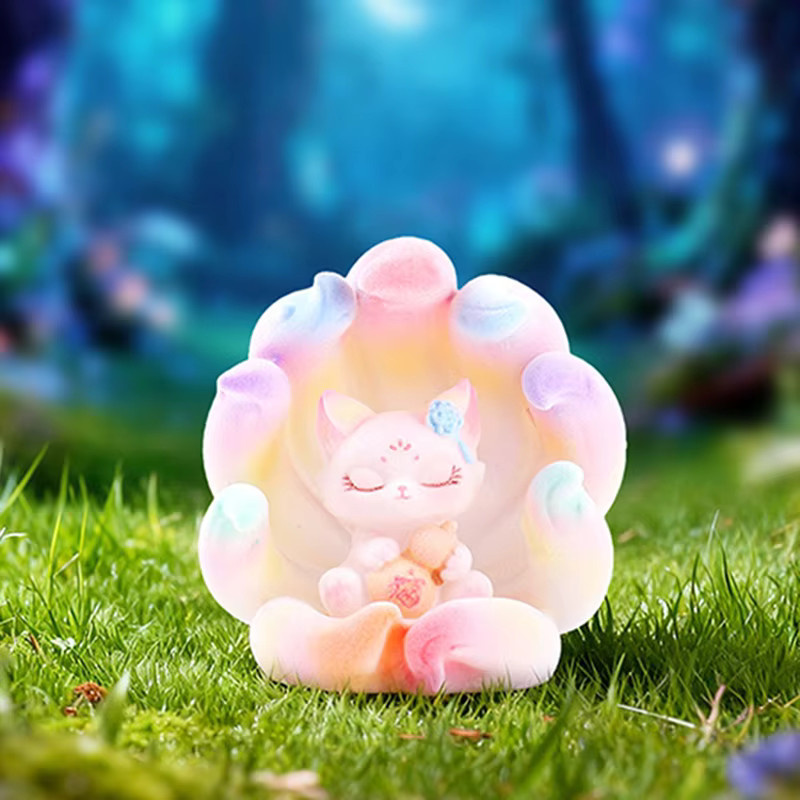 52TOYS Neun-Schwänziger Fuchs Galaxie-Traumfigur Blindbox, Leuchtende Figuren, Einzelfigur - Bild 3