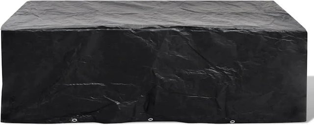 vidaXL Gartenmöbel-Abdeckung mit 8 Ösen in Schwarz, B/T/H: 300 x 140 x 90 cm - Bild 1