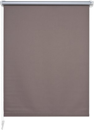 LIEDECO Klemmfix-Rollo verdunkelnd aus Stoff in Braun, B: 90 cm x H: 150 cm - Bild 1