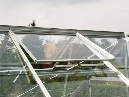 Vitavia Alu-Dachfenster für Gewächshäuser Venus Merkur Uranus Apollo Diana Cassandra Mars Sirius Comet Planet Meridian 1 Jupiter Dione Meridian 2 Sirona aluminium eloxiert - Bild 3