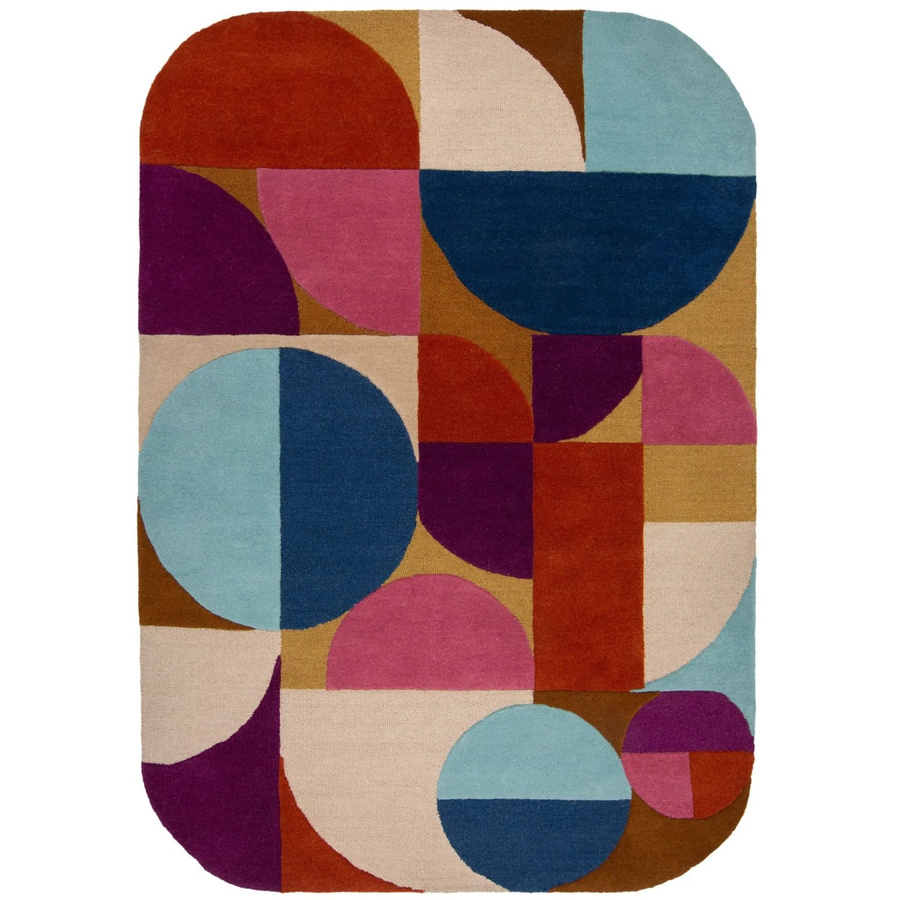 Flair Rugs Wollteppich Mia Arch Mehrfarbig B: 120 cm, T: 170 cm - Bild 2
