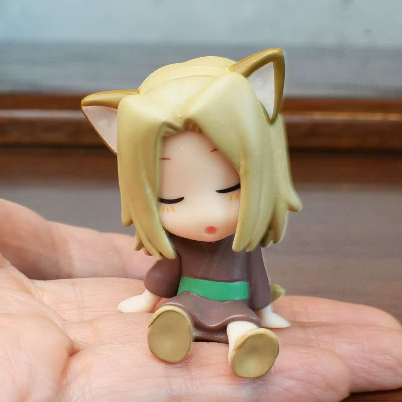 Bandai Natsume's Buch der Freunde Kata-zun Fig Blind Box Sleepy Nyanko Sensei Figurenset - Bild 3