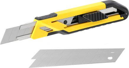Stanley Cuttermesser Comfort Cut mit 18 mm Klinge in Gelb - Bild 2