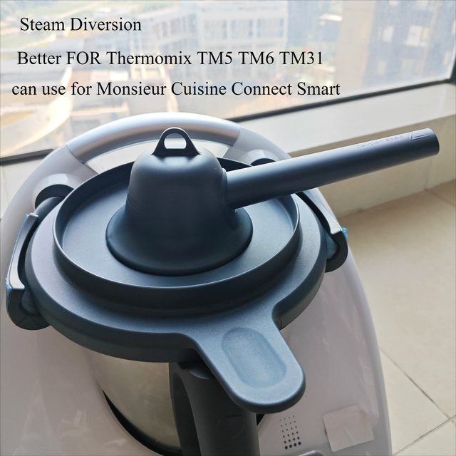 Vorwerk Dampfafleidung für Monsieur Cuisine Connect Smart Trend und Thermomix TM6 TM5 TM31 - Bild 1