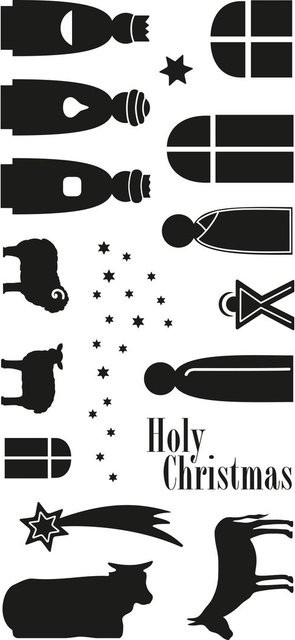 Clear Stamps Krippe für kreative Stempelgestaltungen - Bild 1