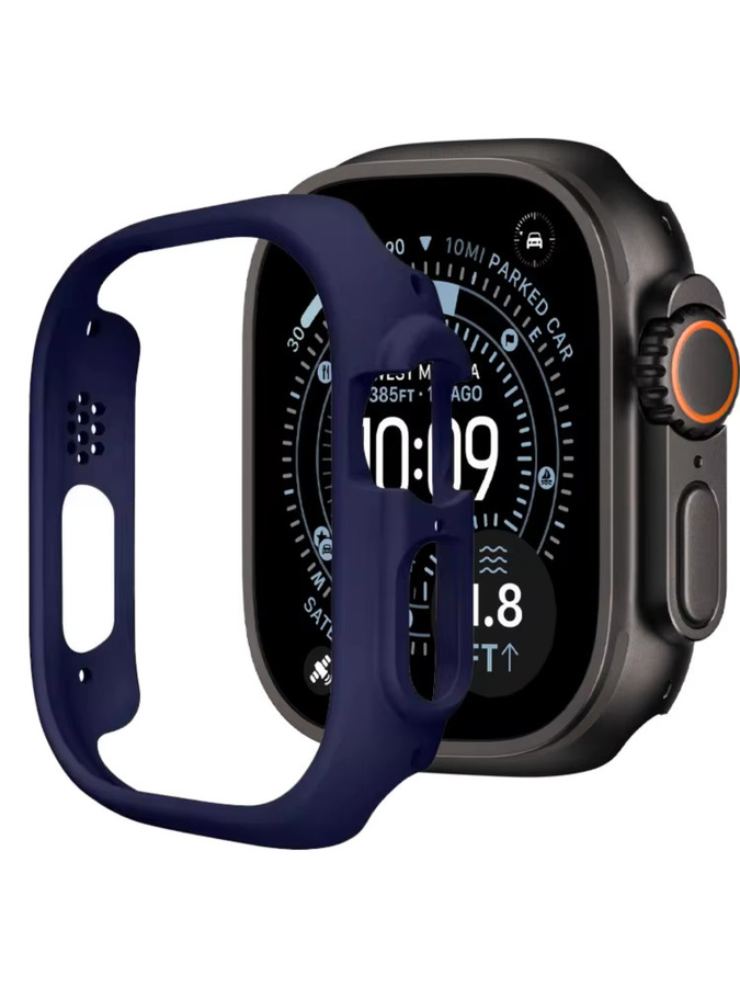 LCAPLE Uhrenzubehör Abdeckung für Apple Watch Ultra 2 3, 49 mm, PC, Lila - Bild 4